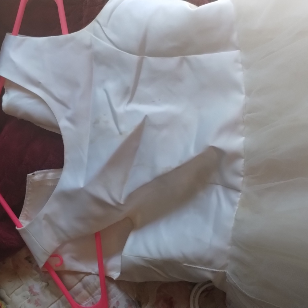 David bridal flower girl dress
